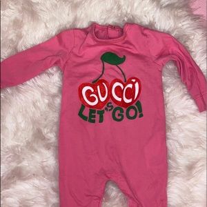 Gucci baby romper